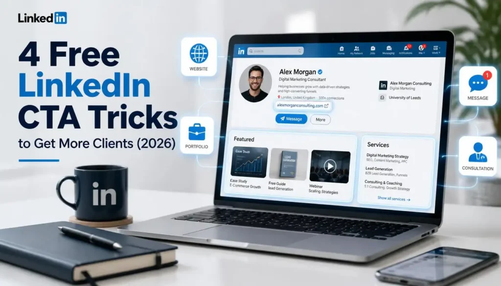 4 Free LinkedIn CTA Tricks to Get More Clients (2026)